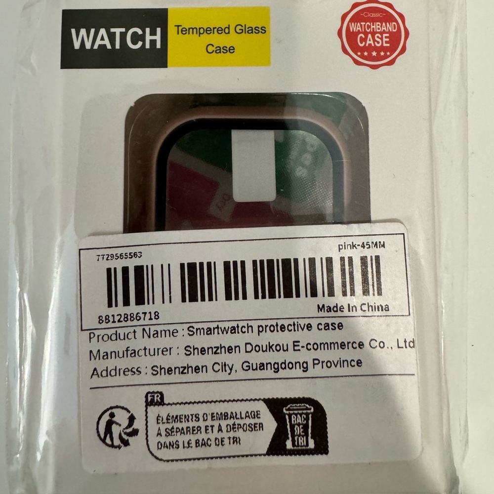 Pink iWatch Cover